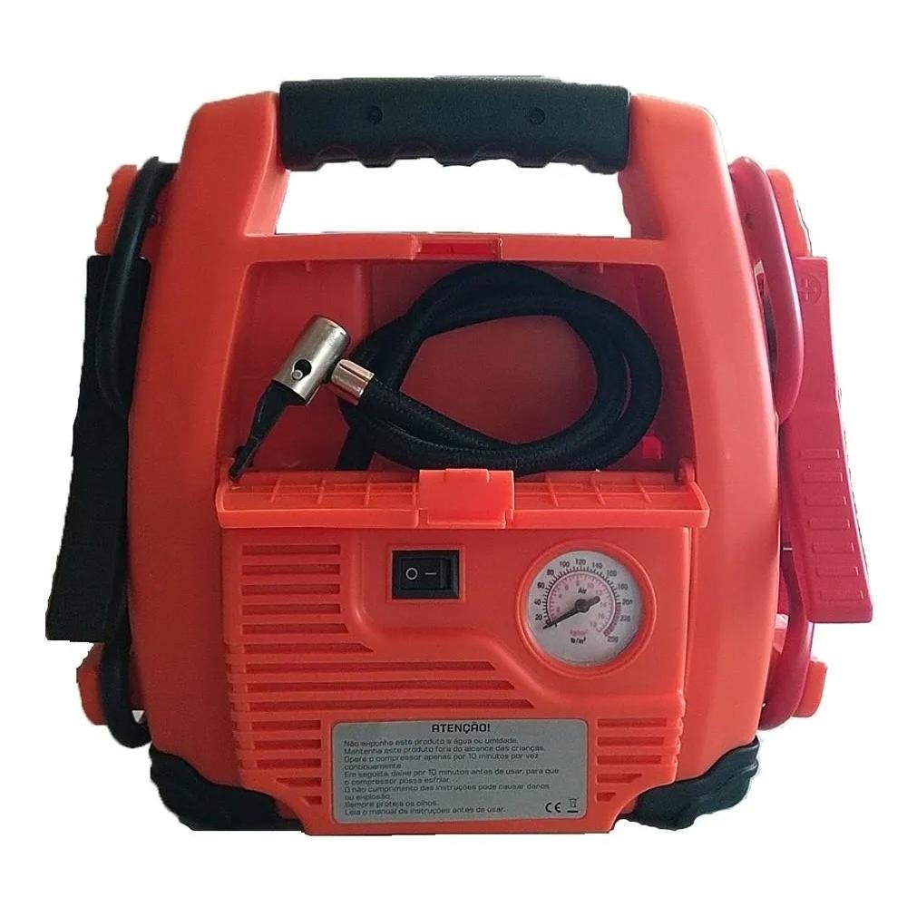 Kit Emergencial 4 Em 1 para Auto Multi Au621 Kit Emergencial 4 Em 1 para Auto Multi Au621