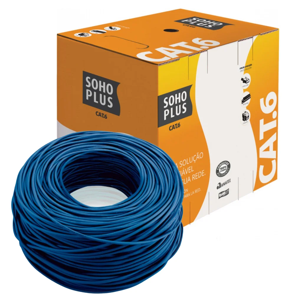 Cabo De Rede Furukawa Sohoplus Cat6 Kabum