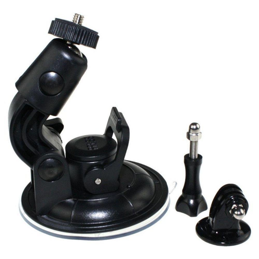 Ventosa Carro Com Regulagem Para Câmeras Gopro E Similares