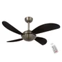 Ventilador De Teto Volare Bronze Fly Office Tabaco 127V e Controle Remoto