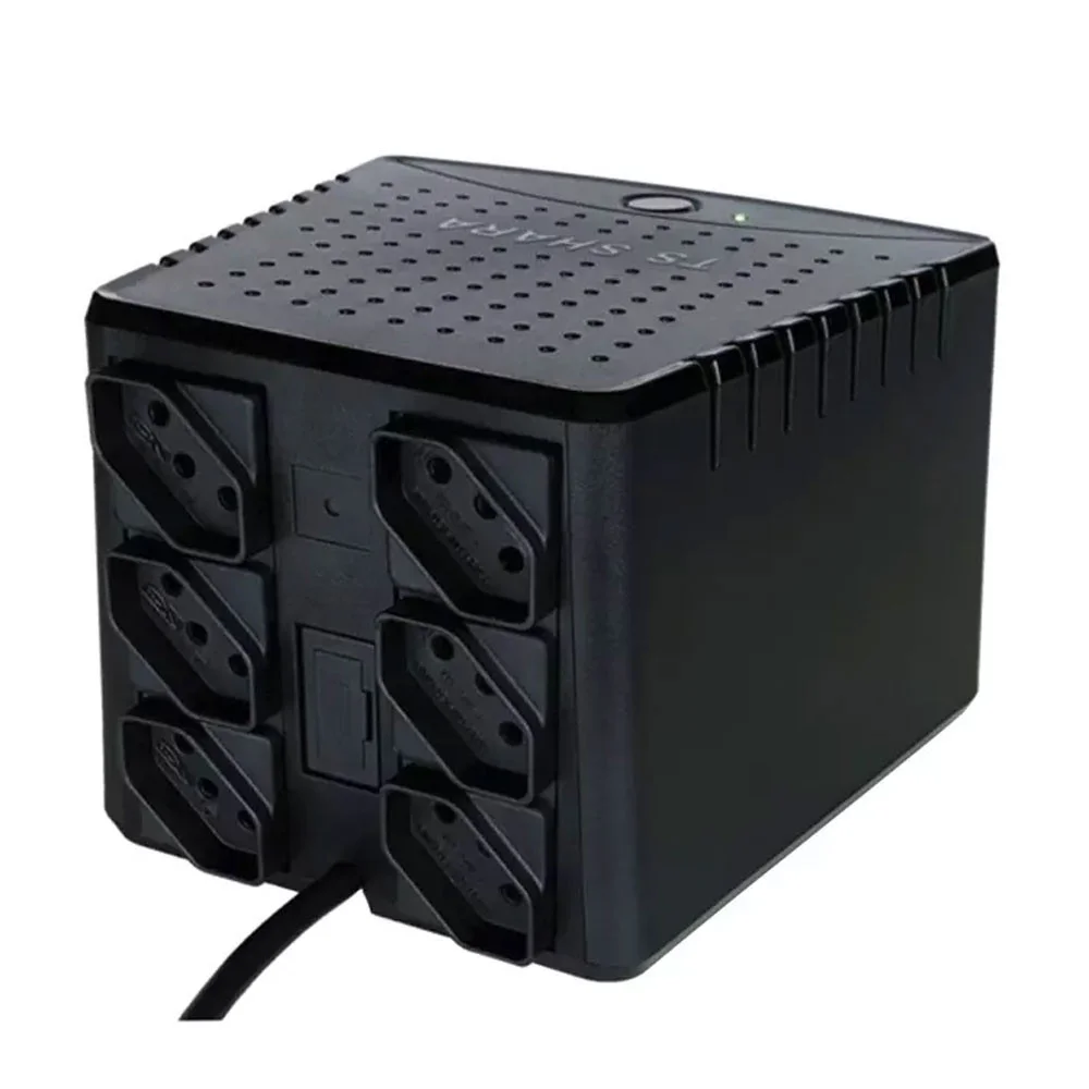Estabilizador Ts Shara Powerest Home, 2000va Monovolt, Saída 220v, Entrada 220v, 6 Tomadas - 9020 Estabilizador Ts Shara Powerest Home, 2000va Monovolt, Saída 220v, Entrada 220v, 6 Tomadas - 9020