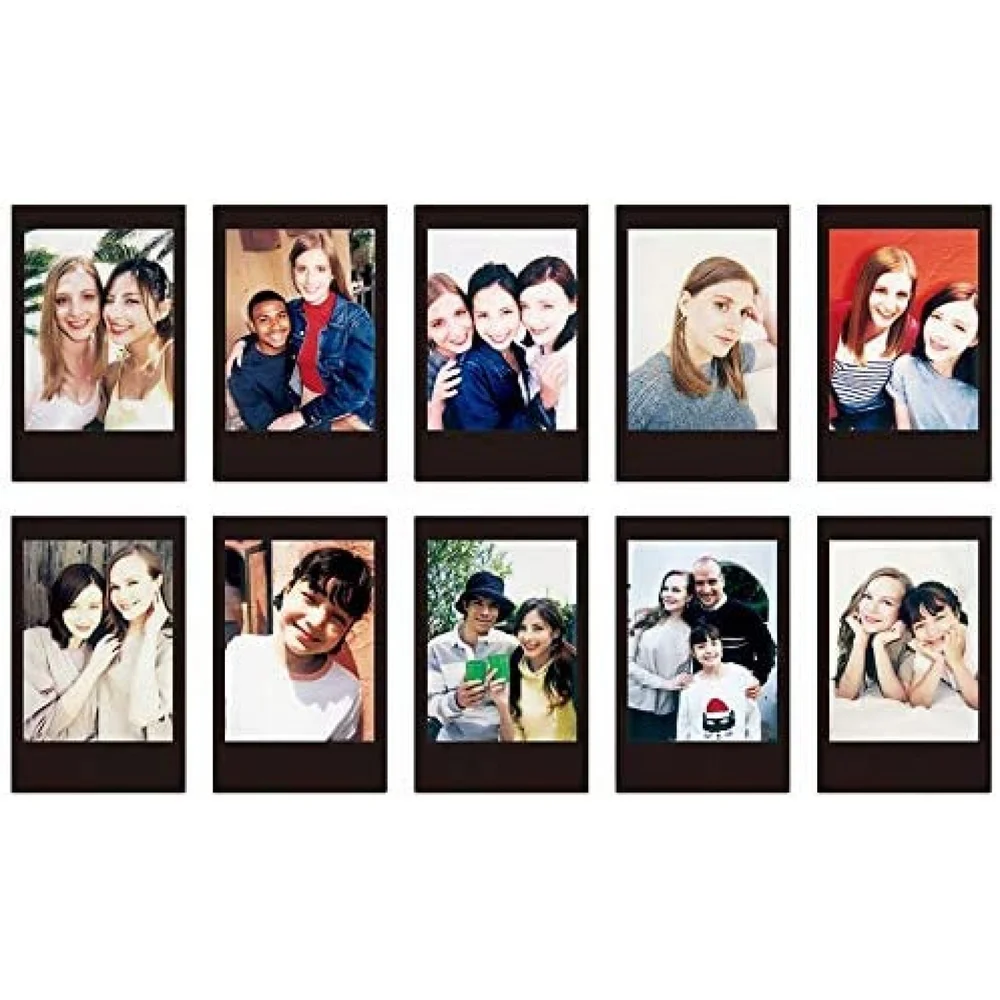 Filme Instantâneo Fujifilm Instax Black Com 10 Poses