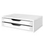 Suporte Para Monitor De Mesa - Com 2 Gavetas - Branco - 3340