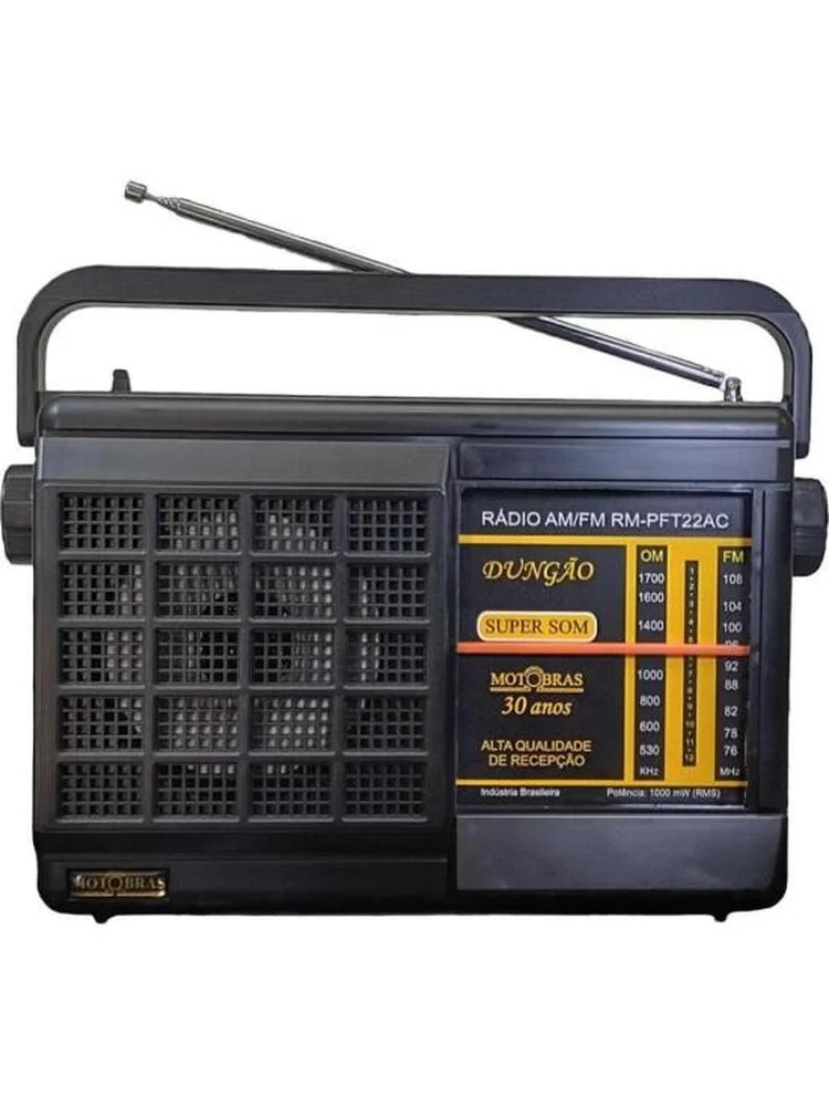 Radio Portátil Motobras 2 Faixas AmFm