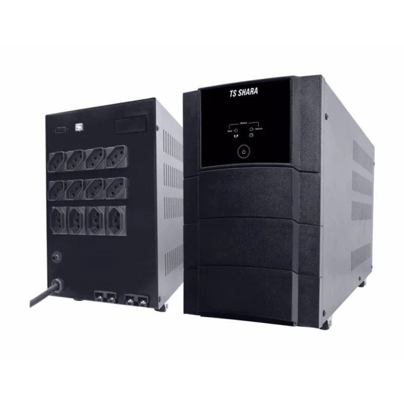 Nobreak TS Shara UPS Senoidal Universal, 3200VA, 2 Baterias Internas, Entrada Bivolt Automática, Senoidal, Indicador LED, USB - 4450 Nobreak TS Shara UPS Senoidal Universal, 3200VA, 2 Baterias Internas, Entrada Bivolt Automática, Senoidal, Indicador LED, USB - 4450