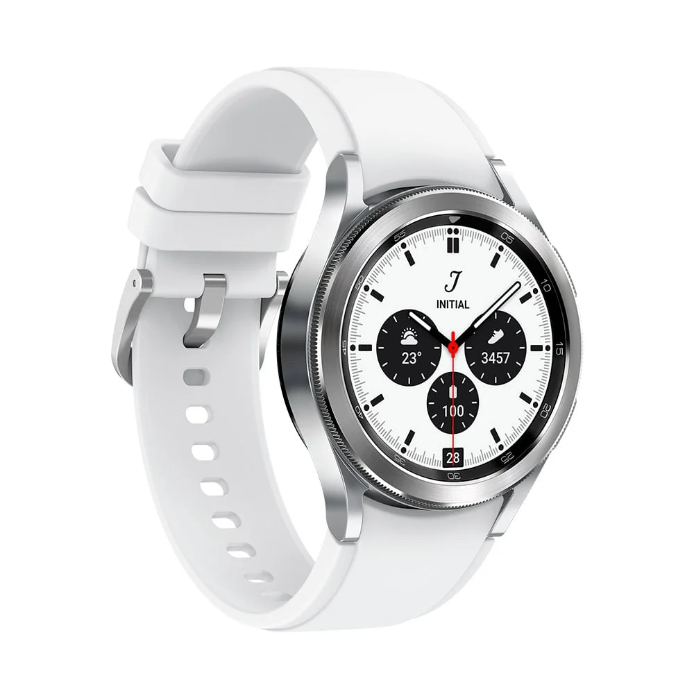 Smartwatch Samsung Galaxy Watch 4 Classic Bt, 42mm, Prata Smartwatch Samsung Galaxy Watch 4 Classic Bt, 42mm, Prata