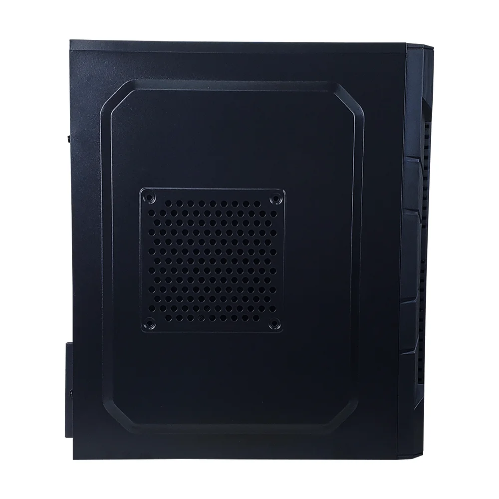 Gabinete BrazilPC, Mini ATX N110,  Mid Tower, S/ Fonte, Preto