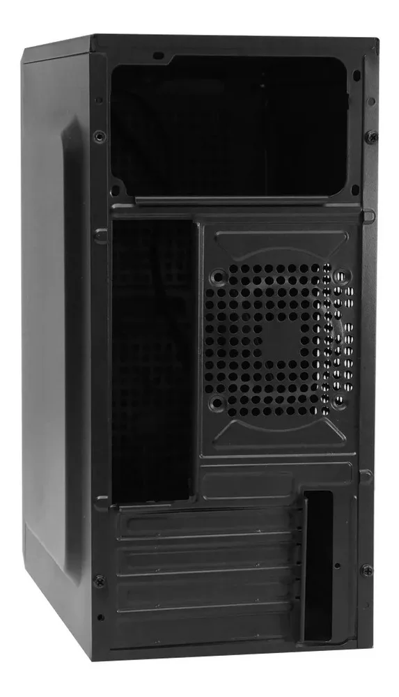 Gabinete BrazilPC, Mini ATX N110,  Mid Tower, S/ Fonte, Preto