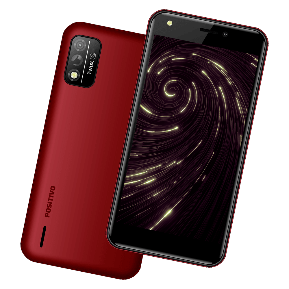 Smartphone Positivo Twist 4g S509, 32GB, Dual Chip, 5'' - Vermelho Smartphone Positivo Twist 4g S509, 32GB, Dual Chip, 5'' - Vermelho