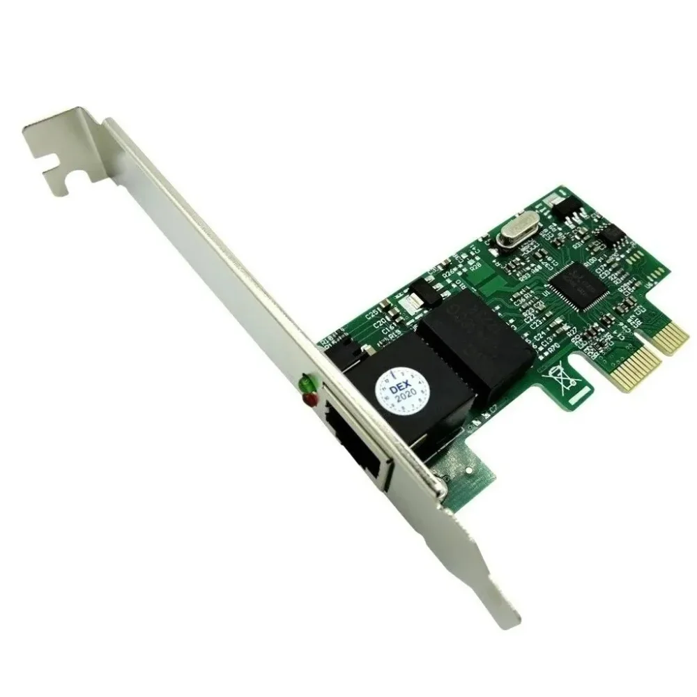 Placa De Rede, Pci-e 10/100/1000, Low Profile, DP-02, Dex
