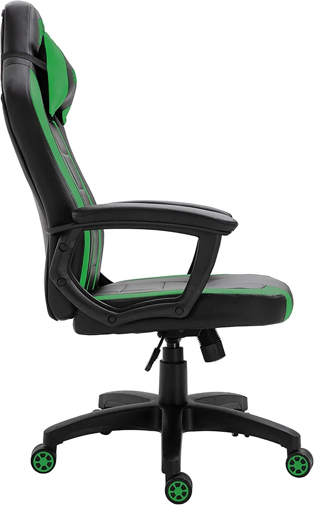 Cadeira Gamer Viper Snake Gaming Reclinável 0440 Peso Suportado Até 120 Kg, Verde Cadeira Gamer Viper Snake Gaming Reclinável 0440 Peso Suportado Até 120 Kg, Verde