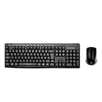 Combo Teclado E Mouse C Tech Sem Fio Teclas Multim Dia Usb Preto K