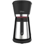 Cafeteira Elétrica Oster Black, 0.7L, 110V, Preto Inox - OCAF400