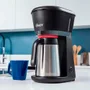 Cafeteira Elétrica Oster Black, 0.7L, 110V, Preto Inox - OCAF400