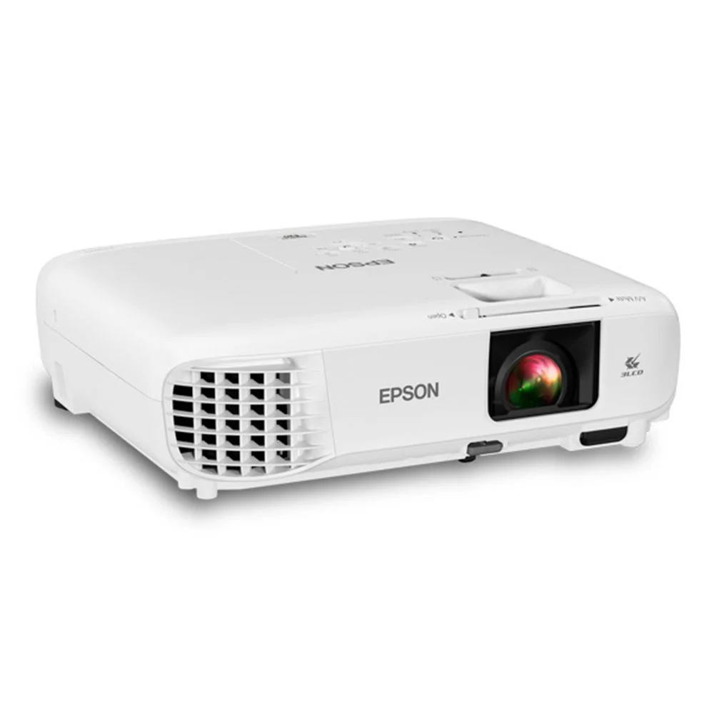 Projetor Epson Powerlite E20, 3400 Lumens, HDMI, XGA, USB, Branco - V11h98102 Projetor Epson Powerlite E20, 3400 Lumens, HDMI, XGA, USB, Branco - V11h98102
