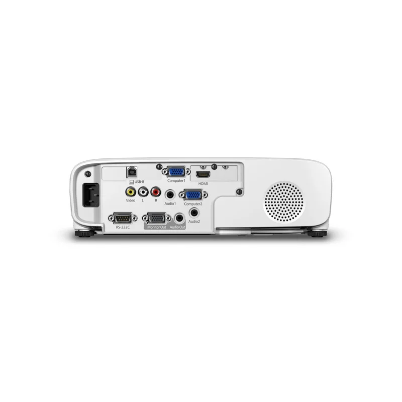 Projetor Epson Powerlite E20, 3400 Lumens, HDMI, XGA, USB, Branco - V11h98102 Projetor Epson Powerlite E20, 3400 Lumens, HDMI, XGA, USB, Branco - V11h98102