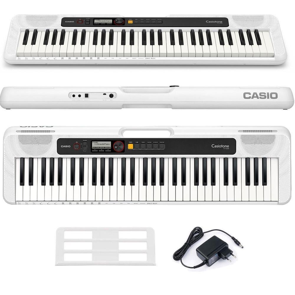 Teclado Arranjador Casio Casiotone Ct-s200 Branco + Capa Luxo Teclado Arranjador Casio Casiotone Ct-s200 Branco + Capa Luxo