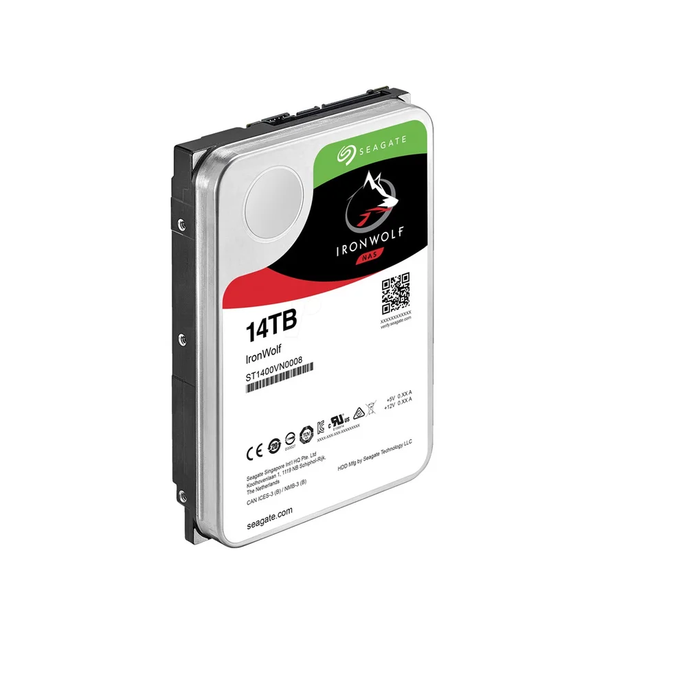 レツゴー SEAGATE HDD IronWolf 14TB HD 14TB Sata 7200RPM 256MB Cache KaBuM