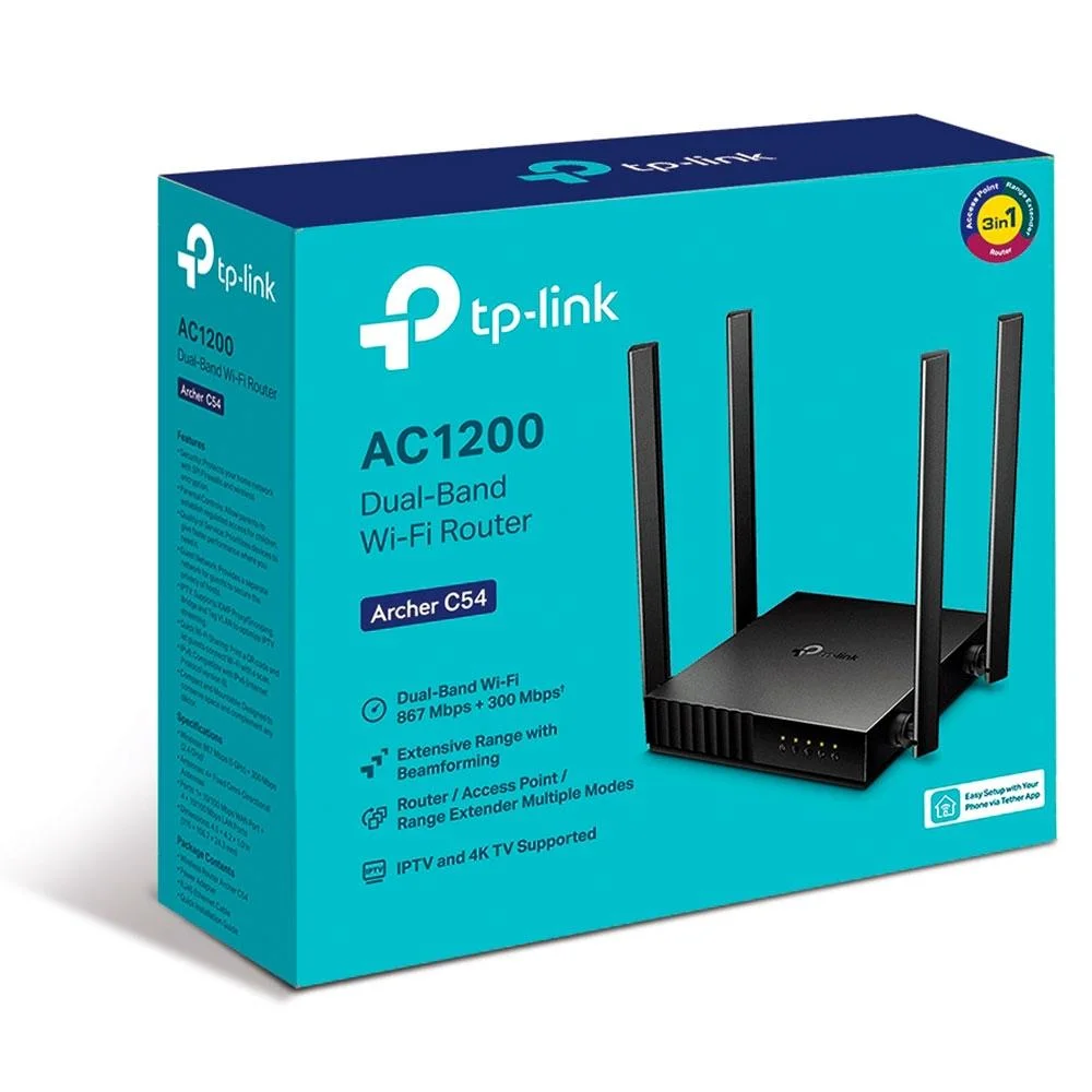 Roteador Tplink Archer C54 Wireless Ac1200 Dual