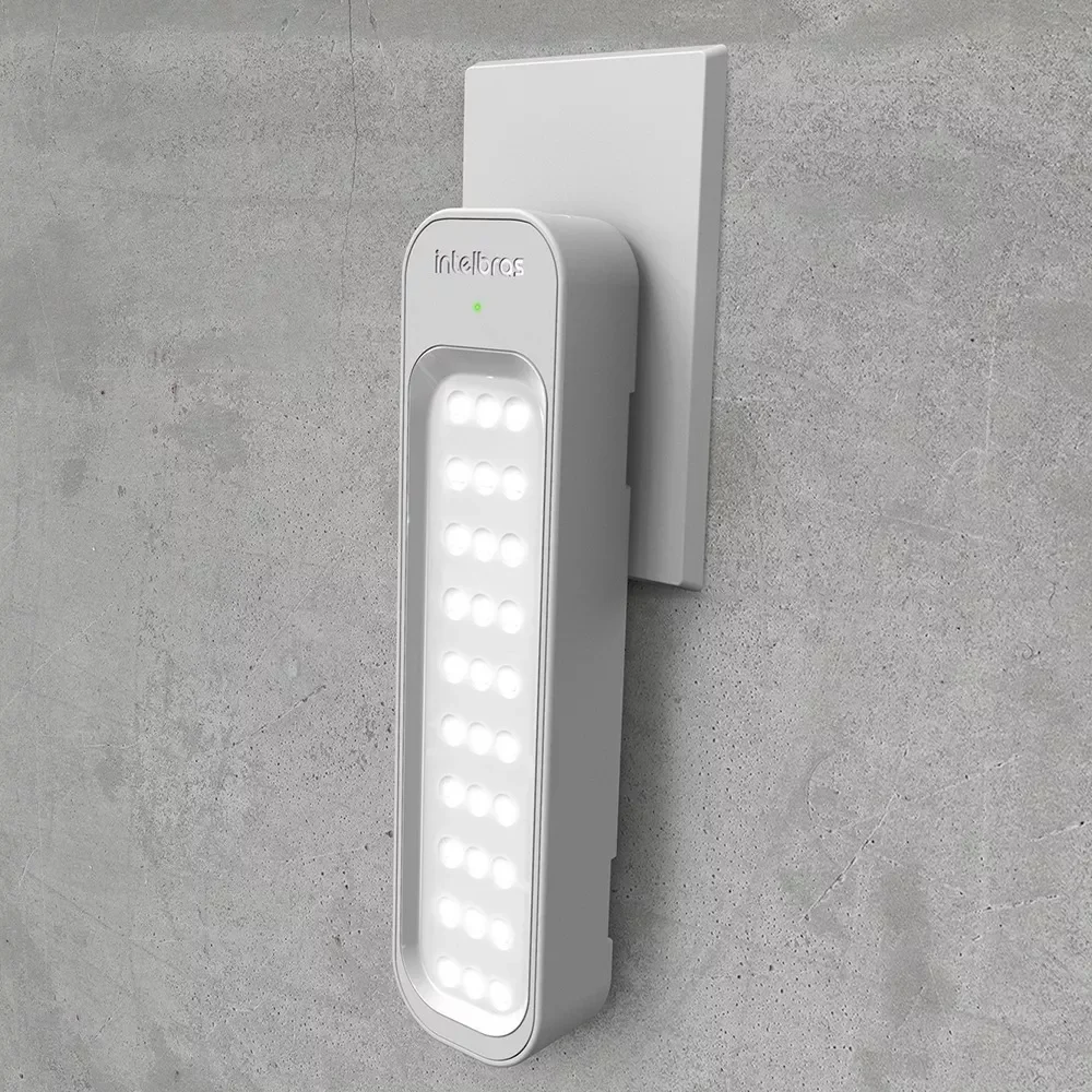 Luminária De Emergência Intelbras Autônoma Lea 150 110v/220v. Luminária De Emergência Intelbras Autônoma Lea 150 110v/220v.