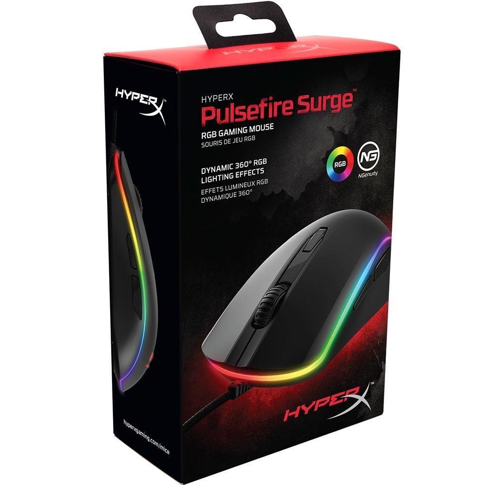 Mouse HyperX Pulsefire Surge - HX-MC002B | KaBuM!
