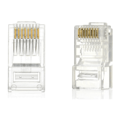 Conector Rj45 Cat 5e - 10 Unidades | KaBuM!