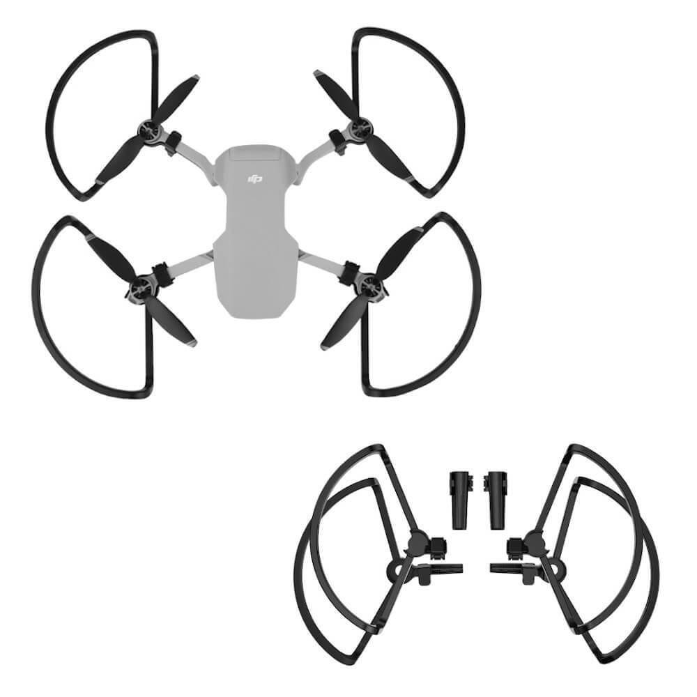 Protetor Hélices Com Extensor Trem De Pouso Dji Mavic Mini / Mini SE / Mini 2 - Sunnylife Cor Preto