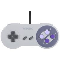 Controle Para PC Vinik, Com Fio, USB, Modelo SNES