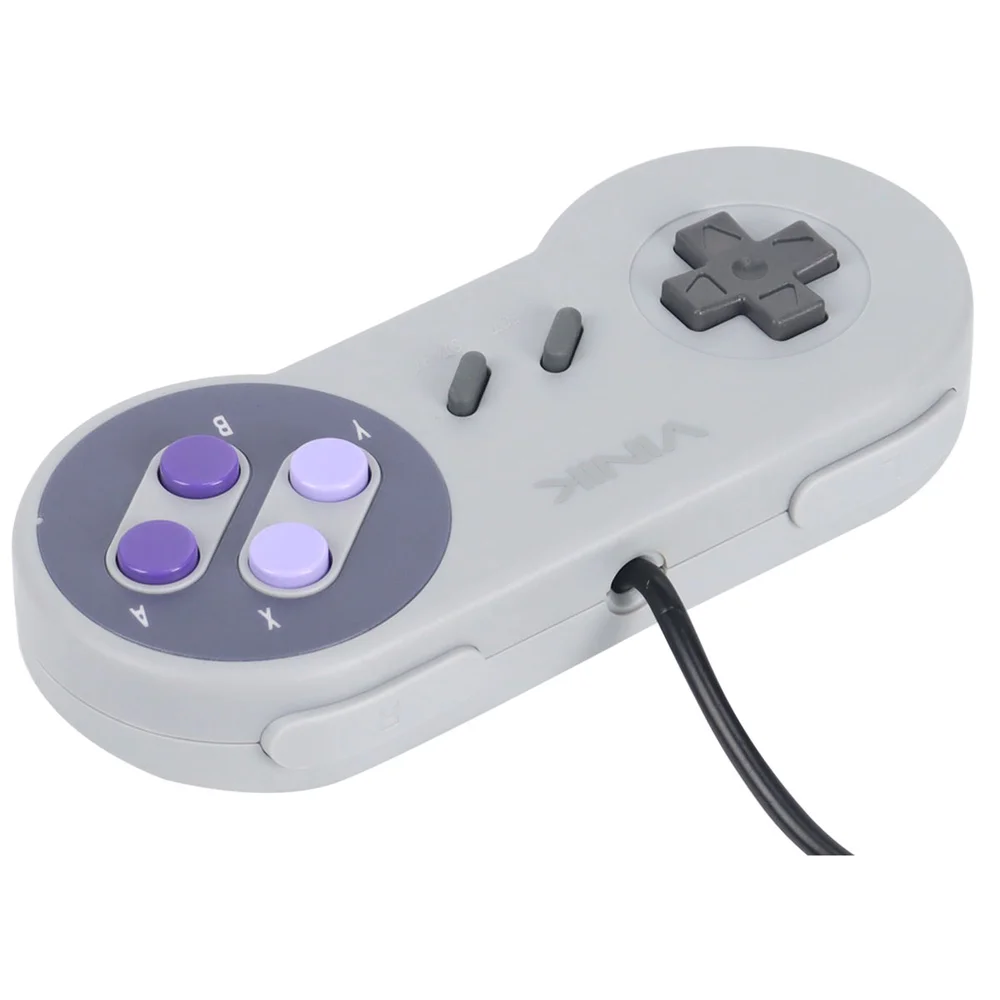 Controle Para PC Vinik, Com Fio, USB, Modelo SNES
