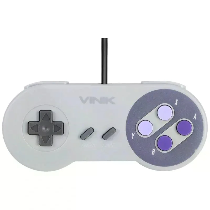 Controle Para PC Vinik, Com Fio, USB, Modelo SNES