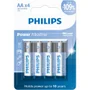 Pilha Alcalina Philips Aa C/4 Unidades - Lr6p4b/59