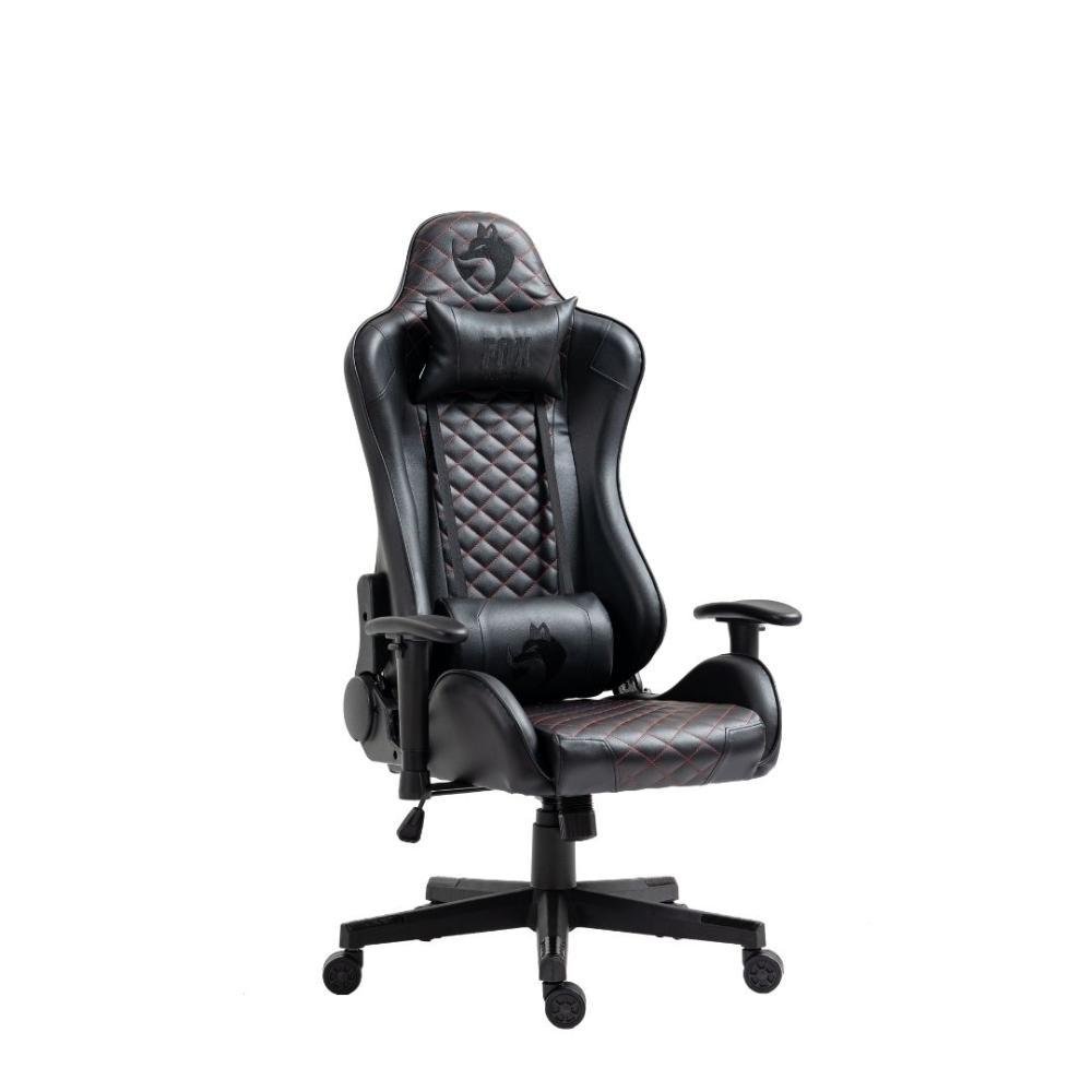 Cadeira Gamer Fox Racer Extreme C565, Peso suportado: até 130kg,Com Almofadas, Reclinável, Descanso De Braço, Preta/vermelha Cadeira Gamer Fox Racer Extreme C565, Peso suportado: até 130kg,Com Almofadas, Reclinável, Descanso De Braço, Preta/vermelha
