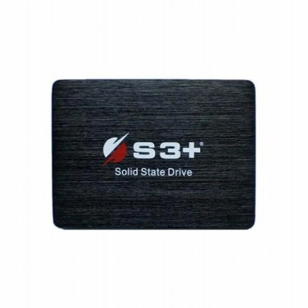 SSD S3+ S3SSDC120 120GB, SATA, Leitura 550MB/s, Gravação 500MB/s, Preto SSD S3+ S3SSDC120 120GB, SATA, Leitura 550MB/s, Gravação 500MB/s, Preto