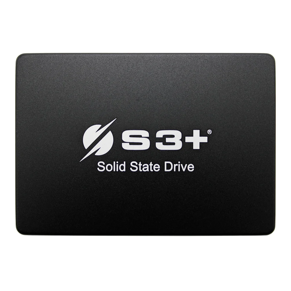 SSD S3+ S3SSDC120 120GB, SATA, Leitura 550MB/s, Gravação 500MB/s, Preto SSD S3+ S3SSDC120 120GB, SATA, Leitura 550MB/s, Gravação 500MB/s, Preto