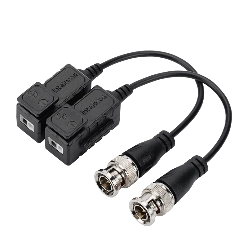 Balun Passivo Multi Hd Intelbras Para Câmeras 4k Ultra Hd Vb 503 B