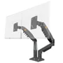 Suporte Para 2 Monitores 15 A 27" Articulado, Pistão A Gás, F160 NB