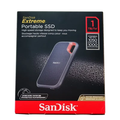 SSD Externo Sandisk Extreme 1TB KaBuM