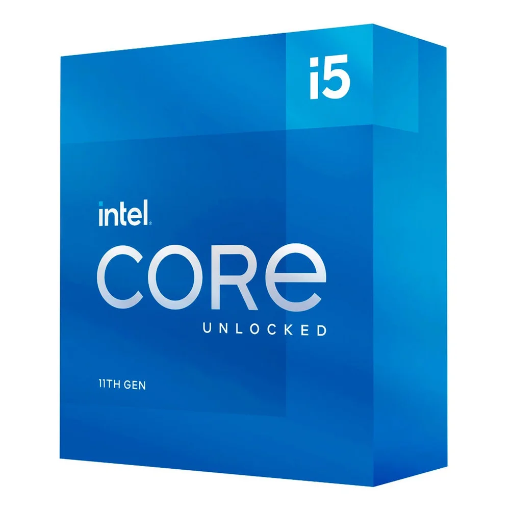 CPU Intel i5 11600KF Processador I511600KF 39GHz 12MB LGA 1200 KaBuM