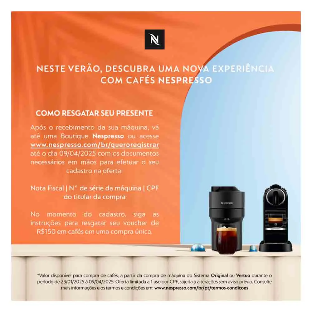 Cafeteira Nespresso Citiz Preta Para Café Espresso - D113-br - 220v Cafeteira Nespresso Citiz Preta Para Café Espresso - D113-br - 220v