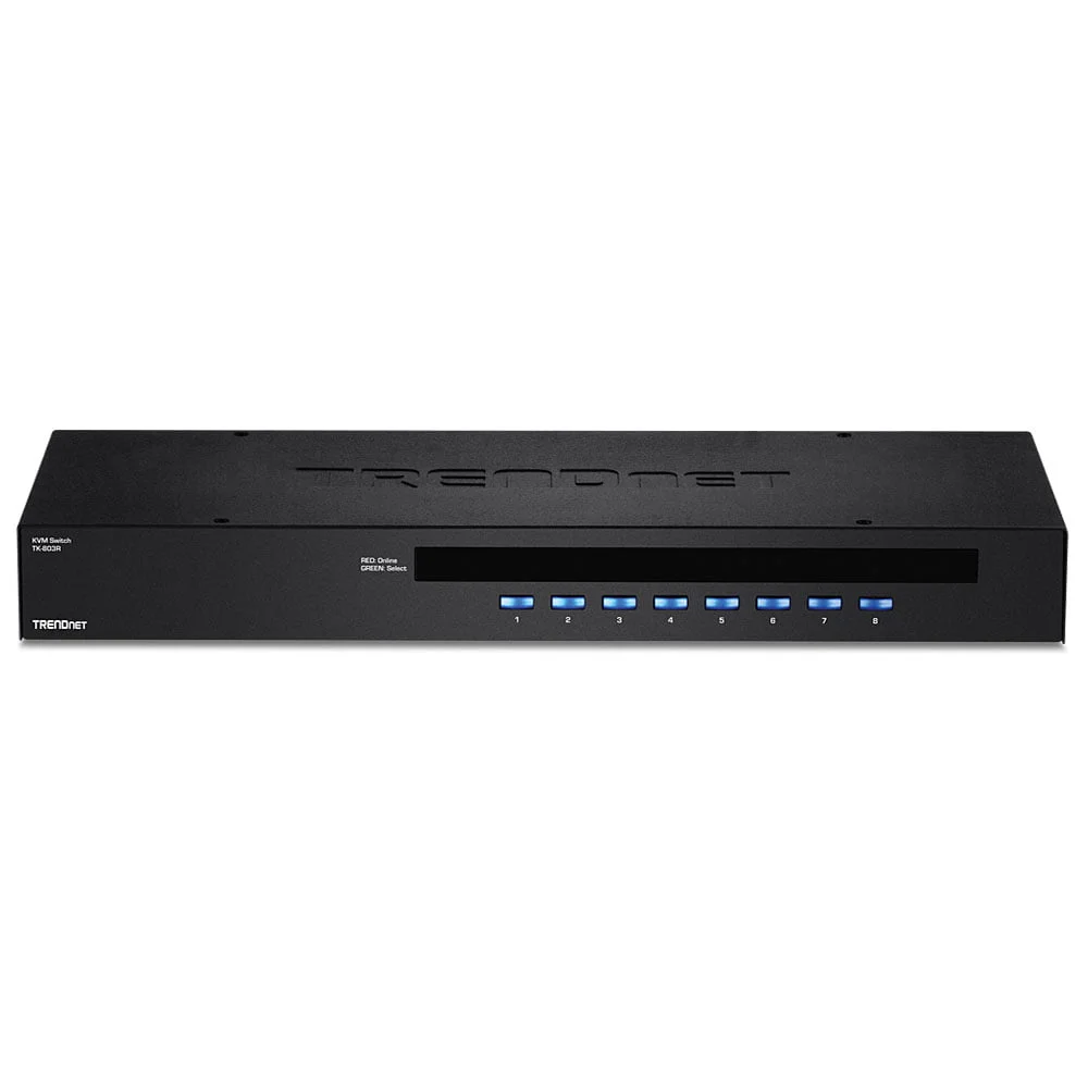 Chaveador Kvm Switch 8 Portas Usb Tk803r KaBuM