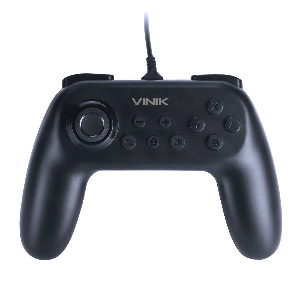 Controle Para Nintendo Switch Com Fio Usb Modelo Ns Preto - Vinik Controle Para Nintendo Switch Com Fio Usb Modelo Ns Preto - Vinik