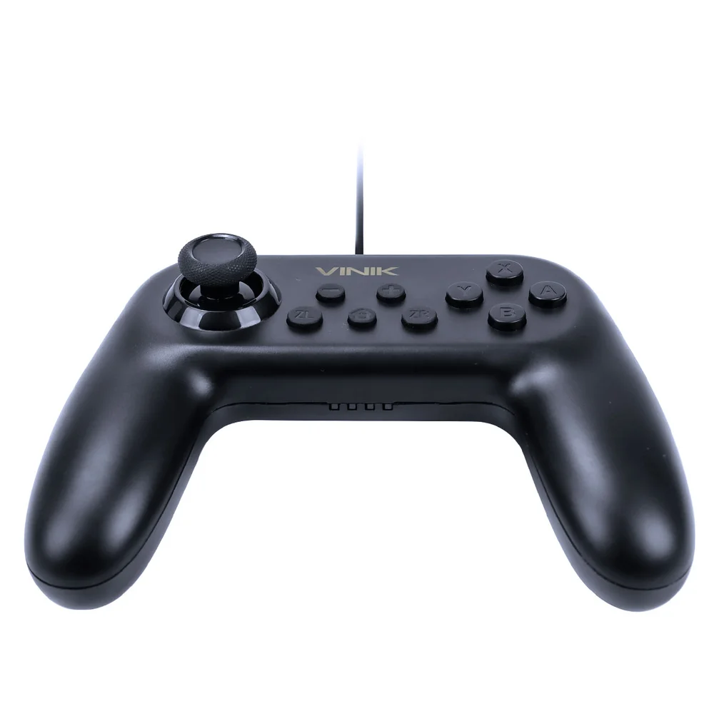 Controle Para Nintendo Switch Com Fio Usb Modelo Ns Preto - Vinik Controle Para Nintendo Switch Com Fio Usb Modelo Ns Preto - Vinik