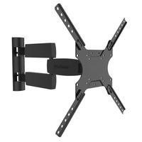 Suporte para TV Brasforma Sbrp145, 23pol Até 55pol, Tri-articulado, Preto