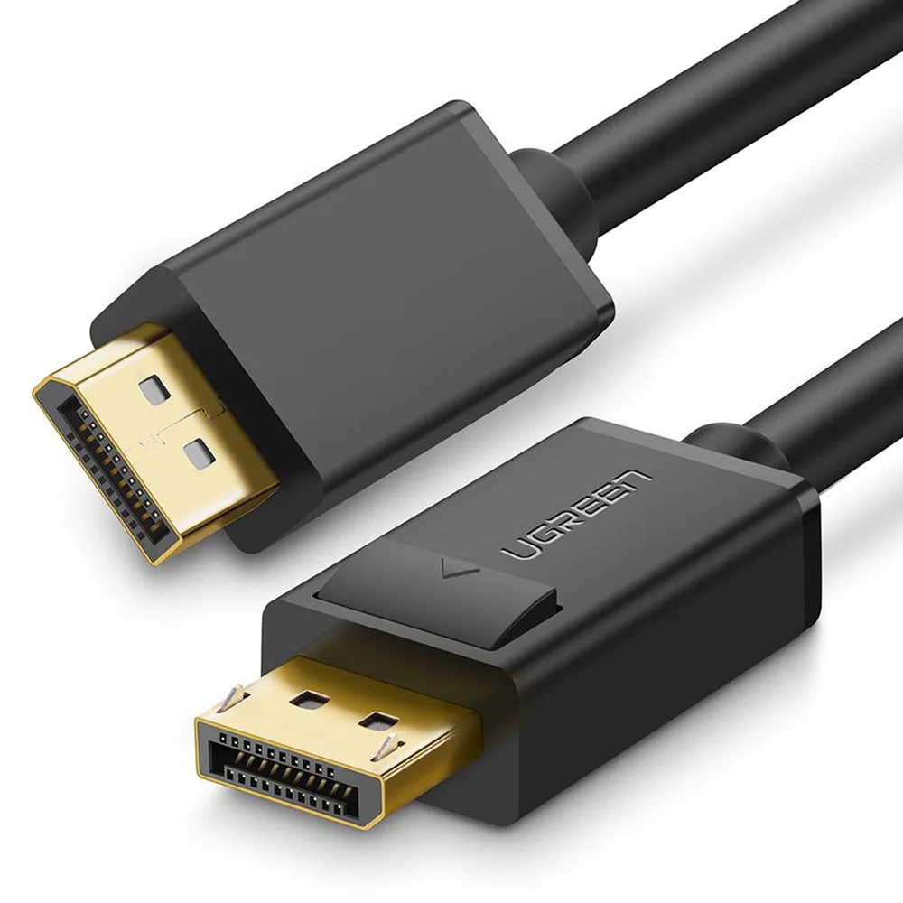 Cabo Displayport Ugreen 1.2 Fullhd 4k Blindado 240hz 1m