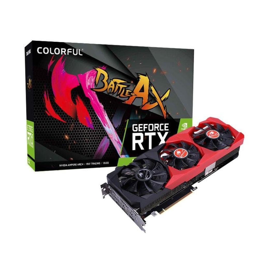 PCパーツ RTX 3070 COLORFUL Placa de Vídeo Colorful GeForce RTX 3070 V2, 8GB | KaBuM!