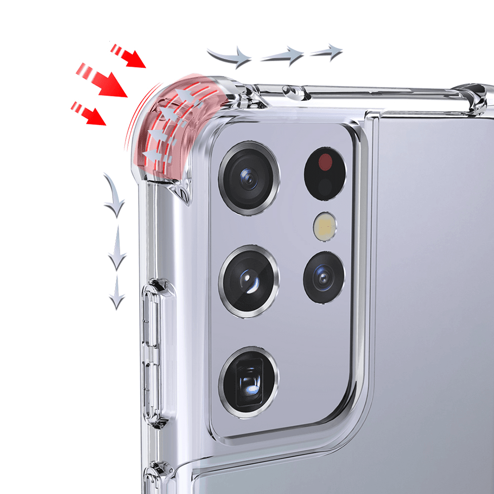 Capa Case Anti Impacto Para Samsung S21 Plus / S21 / S30 Ultra