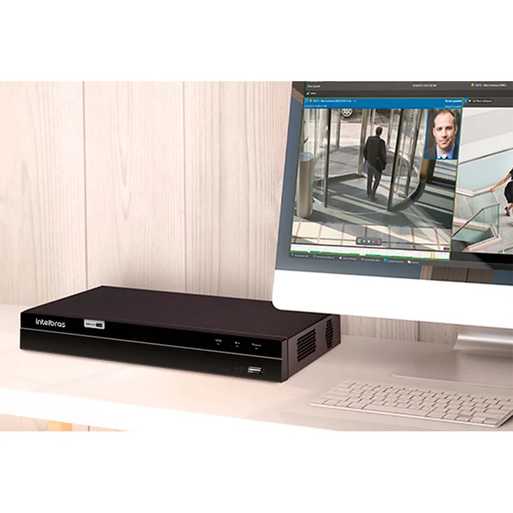 Gravador Digital De Video Mhdx 1216 C/ Hd 1 Tb Intelbras