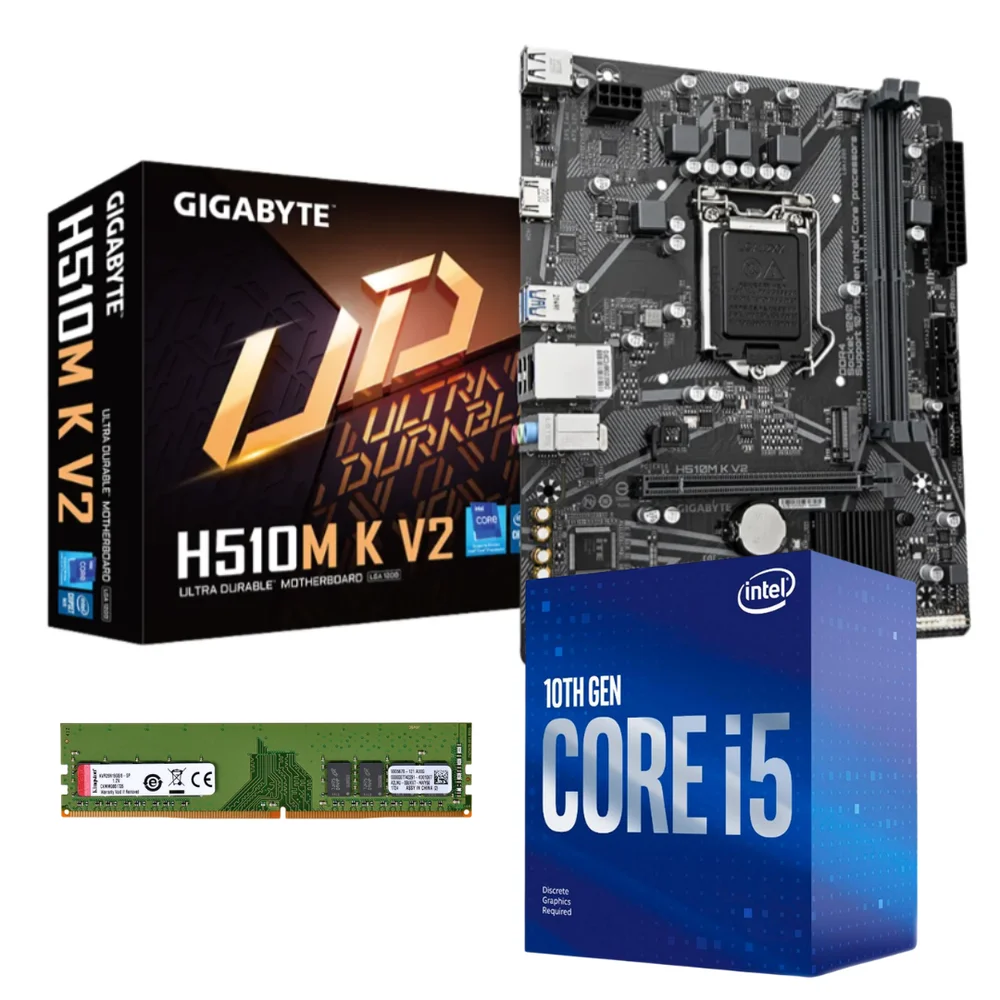 Kit Upgrade Processador i5 Memória 16GB e Placa