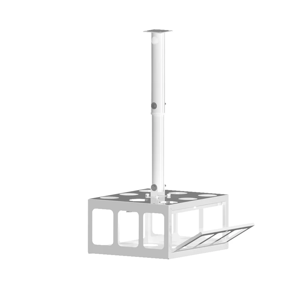 Suporte De Teto Para Projetor Branco Multivisão 50-80cm Suporte De Teto Para Projetor Branco Multivisão 50-80cm