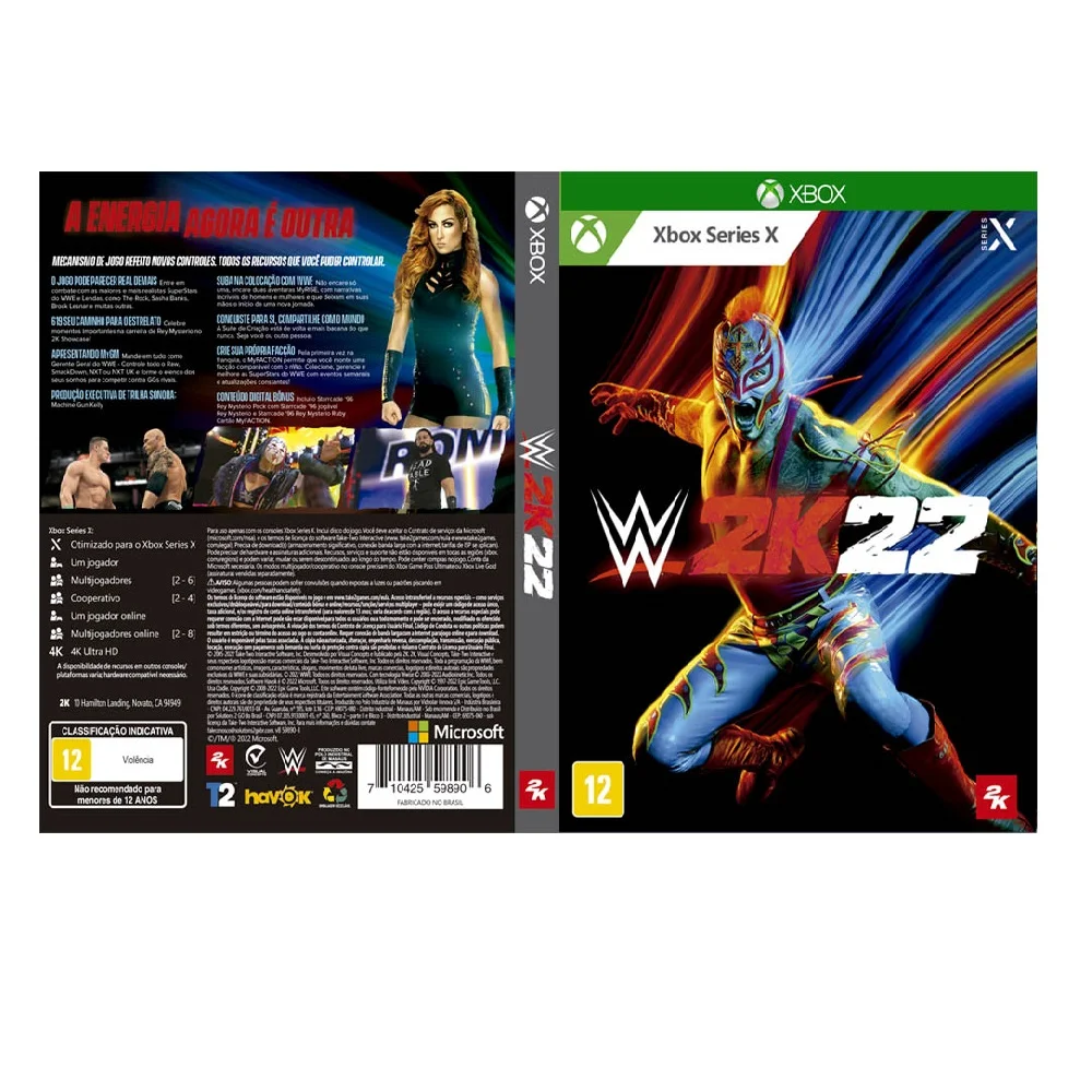 Wwe 2k22 - XBOX Series X Wwe 2k22 - XBOX Series X